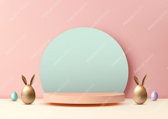 Download Showcase Product Festive Easter Scene - Showcase Collection