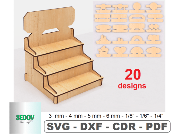 Download Exhibition Stand with Showcase Laser Cut - Showcase Collection