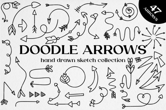 Download Doodle Arrows Collection - Collection Collection